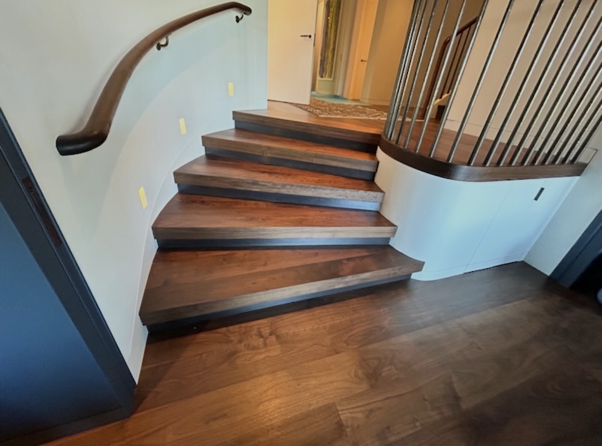 Precision Stairworks custom staircase project